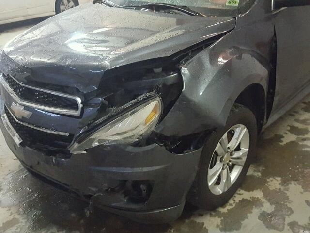 2GNALBEC6B1263666 - 2011 CHEVROLET EQUINOX LS GRAY photo 9