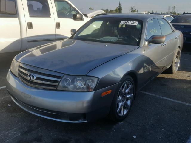 JNKAY41E74M401556 - 2004 INFINITI M45 GRAY photo 2