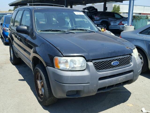 1FMYU02153KA79943 - 2003 FORD ESCAPE XLS BLACK photo 1