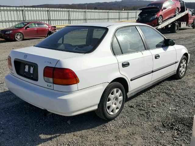 2HGEJ6674WH601671 - 1998 HONDA CIVIC LX WHITE photo 4