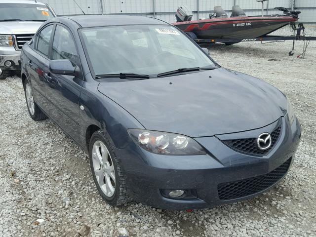 JM1BK32F981180302 - 2008 MAZDA 3 I GRAY photo 1