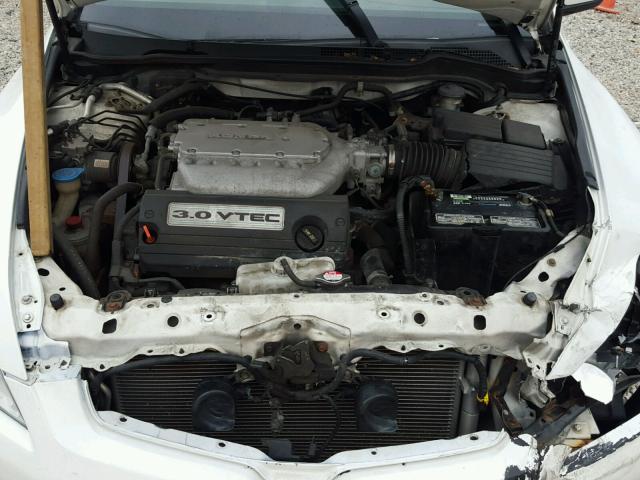 1HGCM66505A014622 - 2005 HONDA ACCORD EX WHITE photo 7