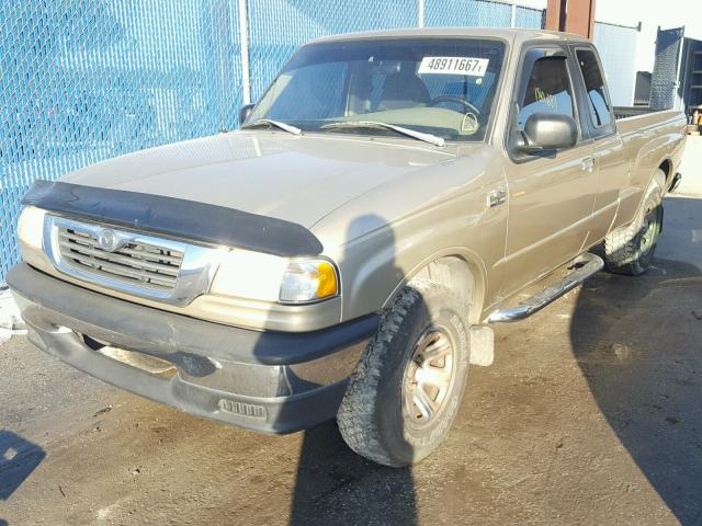 4F4YR16V9YTM12839 - 2000 MAZDA B3000 TROY TAN photo 2