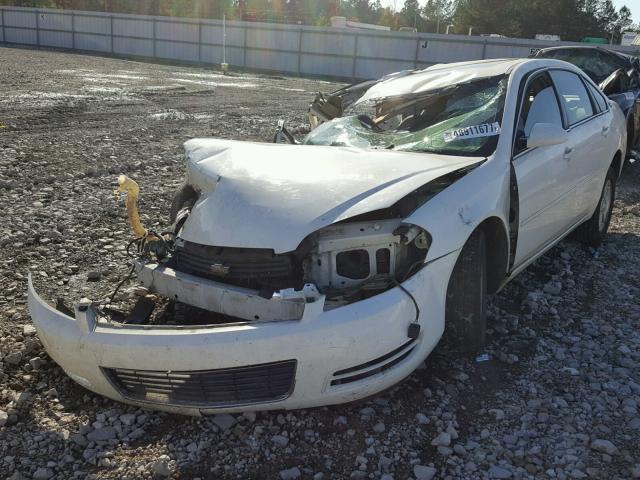 2G1WT58NX79285684 - 2007 CHEVROLET IMPALA LT WHITE photo 2