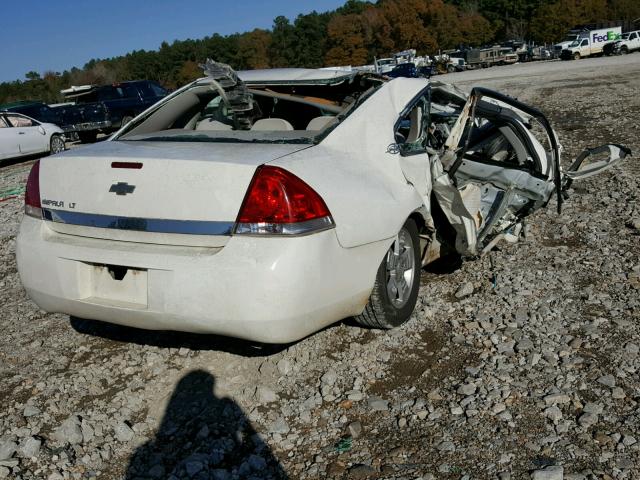 2G1WT58NX79285684 - 2007 CHEVROLET IMPALA LT WHITE photo 4