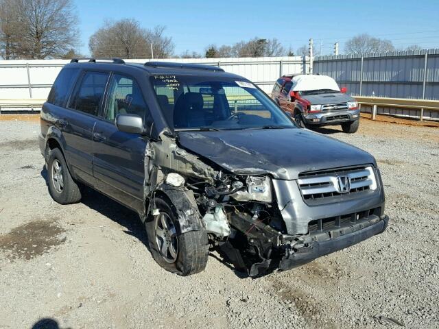 5FNYF18697B004902 - 2007 HONDA PILOT EXL GRAY photo 1