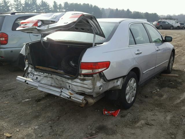 1HGCM56334A073820 - 2004 HONDA ACCORD LX SILVER photo 4