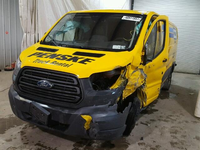 1FTYR2ZM0GKA97936 - 2016 FORD TRANSIT T- YELLOW photo 2