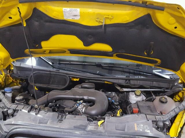 1FTYR2ZM0GKA97936 - 2016 FORD TRANSIT T- YELLOW photo 7