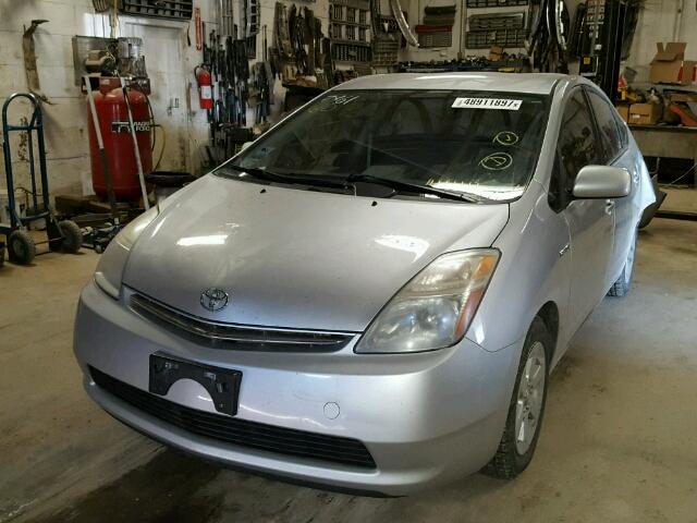 JTDKB20U387739609 - 2008 TOYOTA PRIUS SILVER photo 2