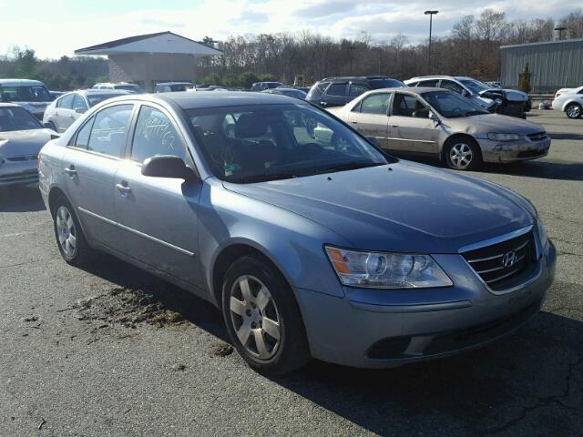 5NPET4AC0AH643837 - 2010 HYUNDAI SONATA GLS BLUE photo 1