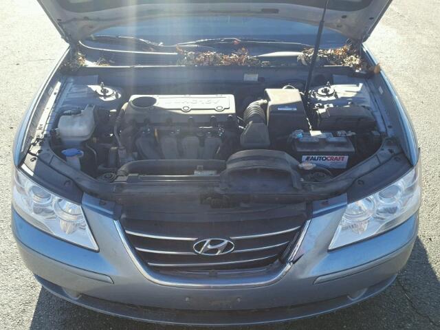 5NPET4AC0AH643837 - 2010 HYUNDAI SONATA GLS BLUE photo 7