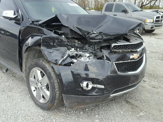 2GNFLHE39E6215417 - 2014 CHEVROLET EQUINOX LT BLACK photo 9