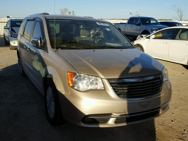 2C4RC1GG8DR723842 - 2013 CHRYSLER TOWN & COU GOLD photo 1