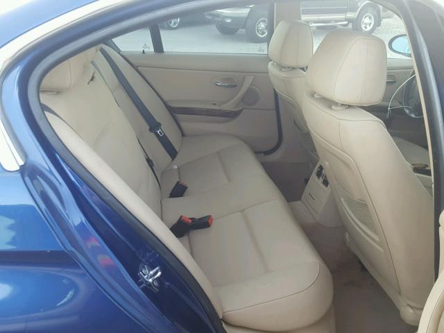 WBAVD53557AV14278 - 2007 BMW 335 XI Көк фото 6
