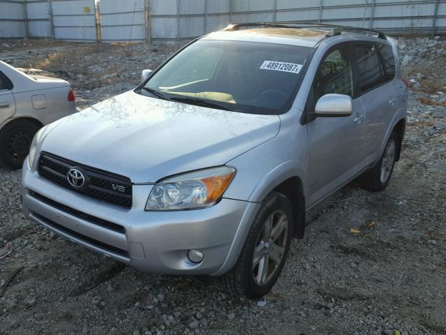 JTMBK32V375017627 - 2007 TOYOTA RAV4 SPORT SILVER photo 2