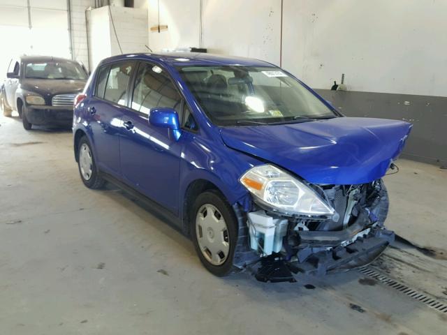 3N1BC13E39L425938 - 2009 NISSAN VERSA S BLUE photo 1