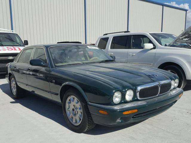 SAJDA14C91LF37981 - 2001 JAGUAR XJ8 GREEN photo 1