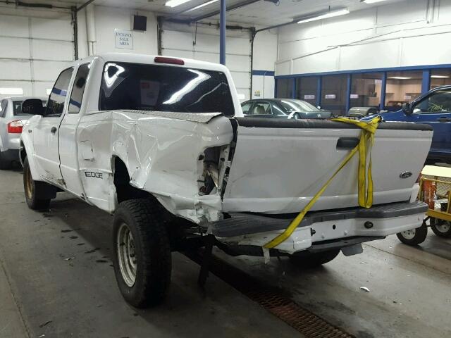 1FTYR14E61PB16686 - 2001 FORD RANGER SUP WHITE photo 3