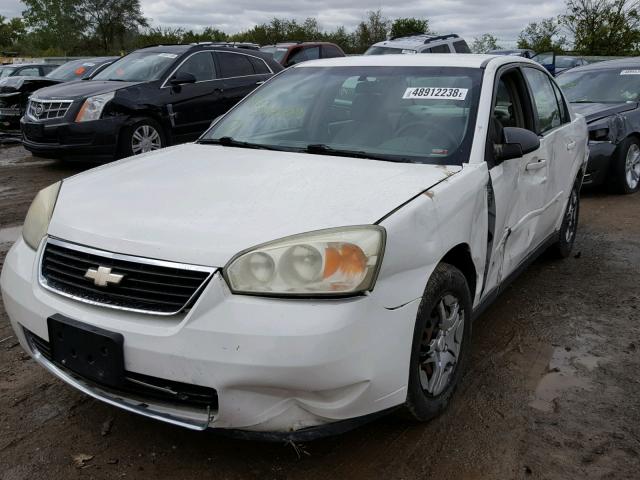 1G1ZS58F97F244009 - 2007 CHEVROLET MALIBU LS თეთრი ფოტო 2