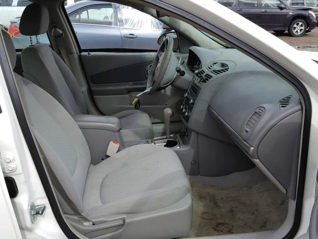1G1ZS58F97F244009 - 2007 CHEVROLET MALIBU LS თეთრი ფოტო 5