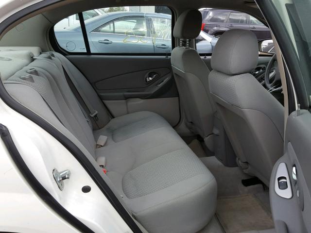 1G1ZS58F97F244009 - 2007 CHEVROLET MALIBU LS თეთრი ფოტო 6