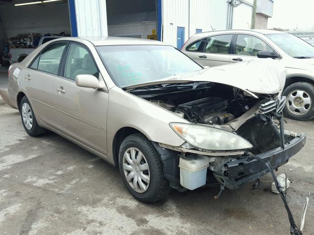 4T1BE30K15U086928 - 2005 TOYOTA CAMRY LE GOLD photo 1