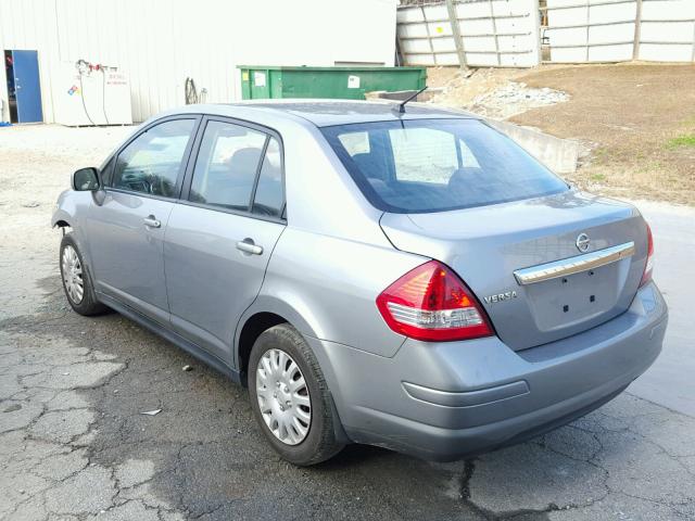 3N1BC11E09L402135 - 2009 NISSAN VERSA S CHARCOAL photo 3