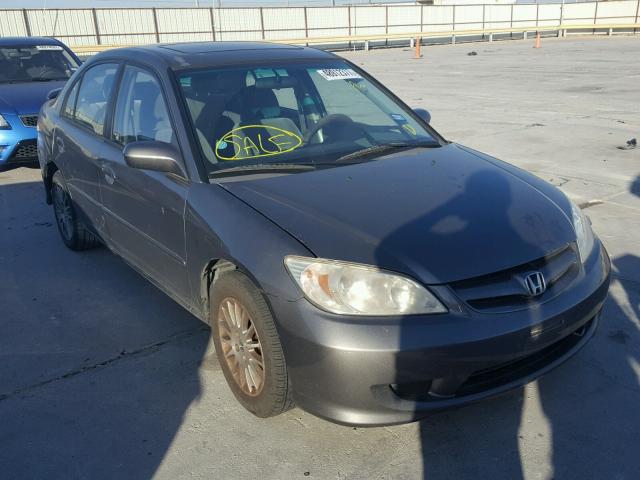 2HGES26705H600800 - 2005 HONDA CIVIC EX 灰色 照片 1