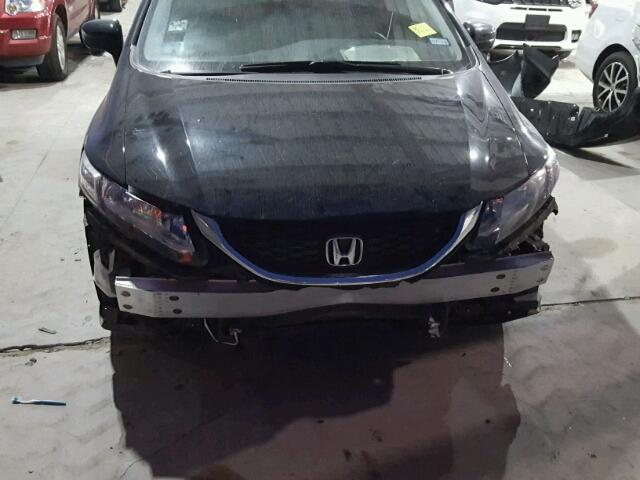 19XFB2F80FE066433 - 2015 HONDA CIVIC EX შავი ფოტო 9