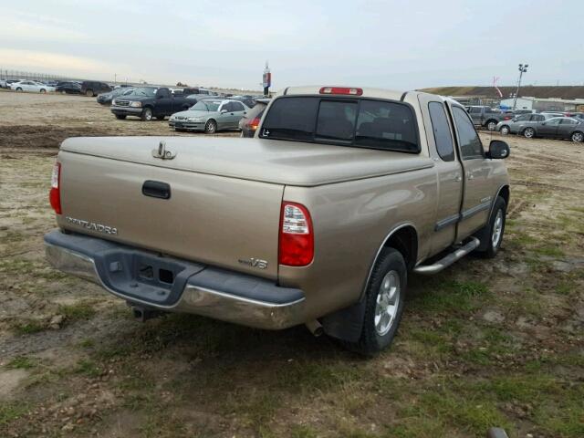 5TBRT34176S475727 - 2006 TOYOTA TUNDRA ACC GOLD photo 4