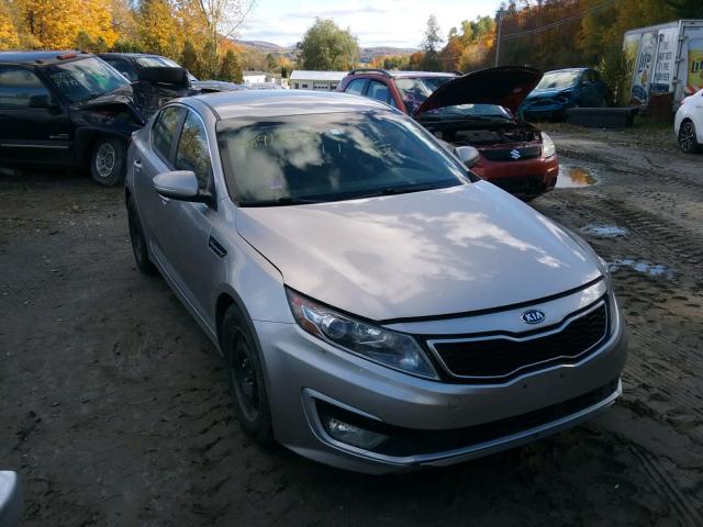 KNAGM4AD0B5004550 - 2011 KIA OPTIMA HYB SILVER photo 1