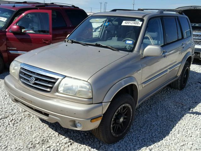 JS3TX92V724103497 - 2002 SUZUKI XL7 PLUS TAN photo 2