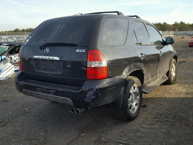 2HNYD182X1H517526 - 2001 ACURA MDX BLACK photo 4