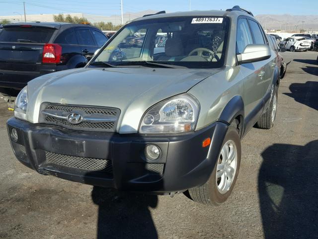 KM8JN12D67U619759 - 2007 HYUNDAI TUCSON GL SILVER photo 2