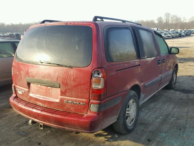 1GNDV23E65D125369 - 2005 CHEVROLET VENTURE LS BURGUNDY photo 4