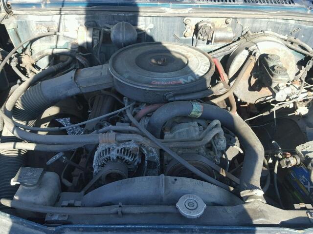 1B7GG23YXPS213656 - 1993 DODGE DAKOTA GREEN photo 7