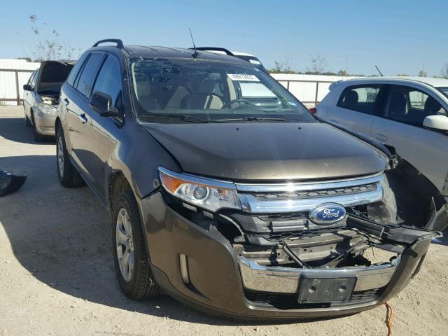 2FMDK3JC1BBA92058 - 2011 FORD EDGE SEL BROWN photo 1