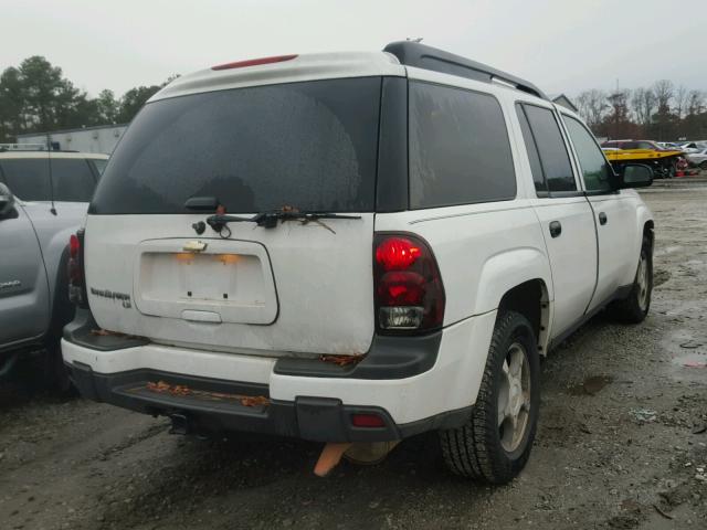 1GNET16S166113982 - 2006 CHEVROLET TRAILBLAZE WHITE photo 4