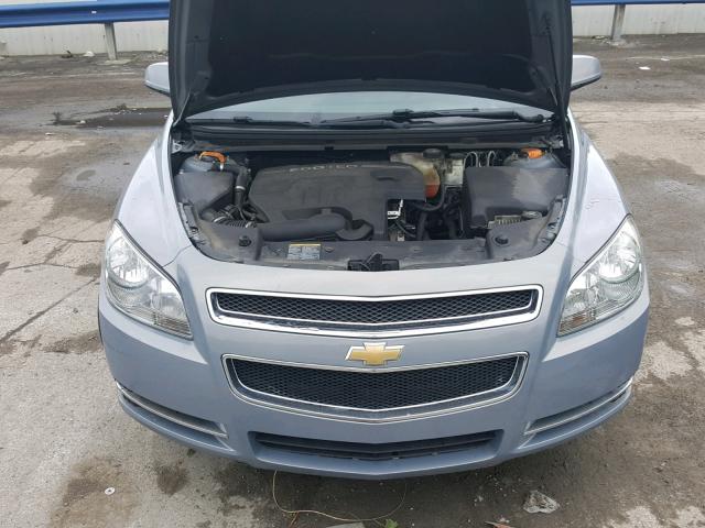 1G1ZH57B194259194 - 2009 CHEVROLET MALIBU 1LT BLUE photo 7