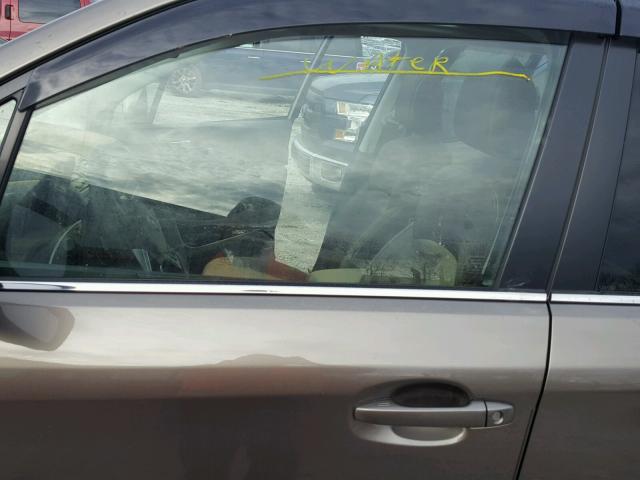 JF2SJAWC5HH458791 - 2017 SUBARU FORESTER 2 BROWN photo 9