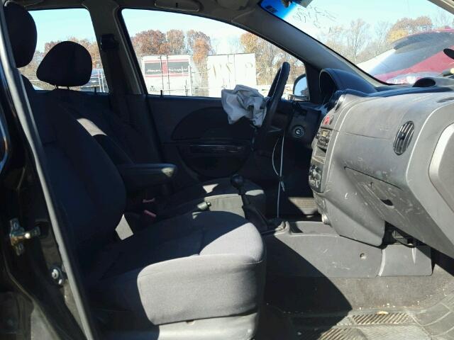 KL1TD66677B737718 - 2007 CHEVROLET AVEO BASE 黑色 照片 5