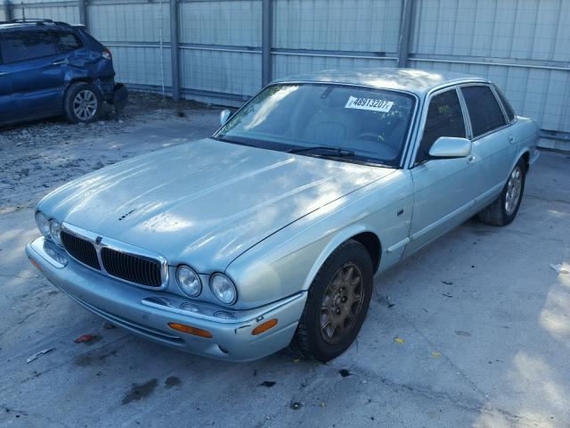 SAJDA14C13LF50081 - 2003 JAGUAR XJ8 BLUE photo 2