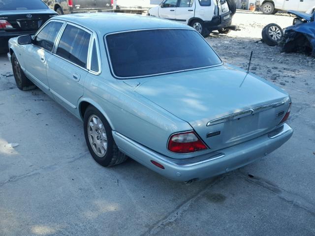 SAJDA14C13LF50081 - 2003 JAGUAR XJ8 BLUE photo 3