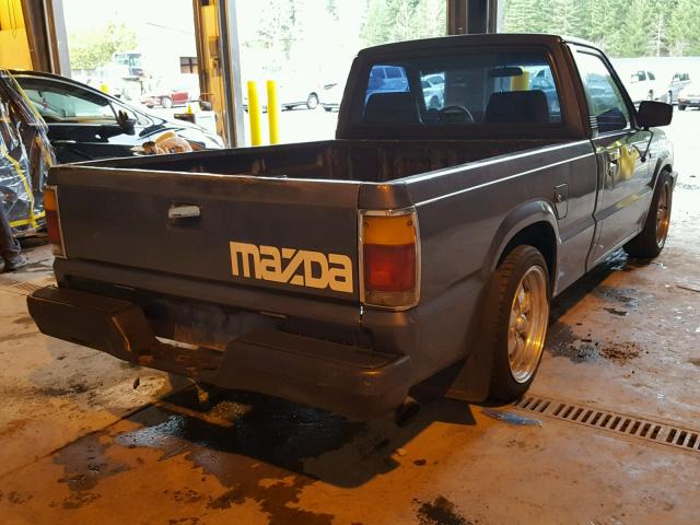 JM2UF1131K0774531 - 1989 MAZDA B2200 SHOR GRAY photo 4