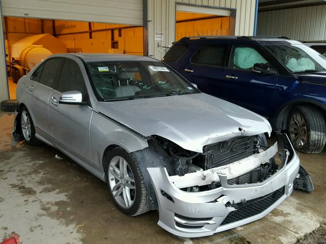 WDDGF4HB6DR263577 - 2013 MERCEDES-BENZ C 250 SILVER photo 1