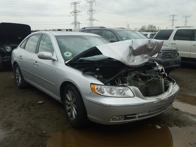 KMHFC46F49A341988 - 2009 HYUNDAI AZERA SE SILVER photo 1