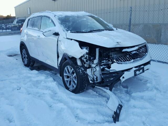 KNDPBCAC1F7711905 - 2015 KIA SPORTAGE L WHITE photo 1