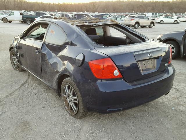 JTKDE177170144820 - 2007 TOYOTA SCION TC 蓝色 照片 3