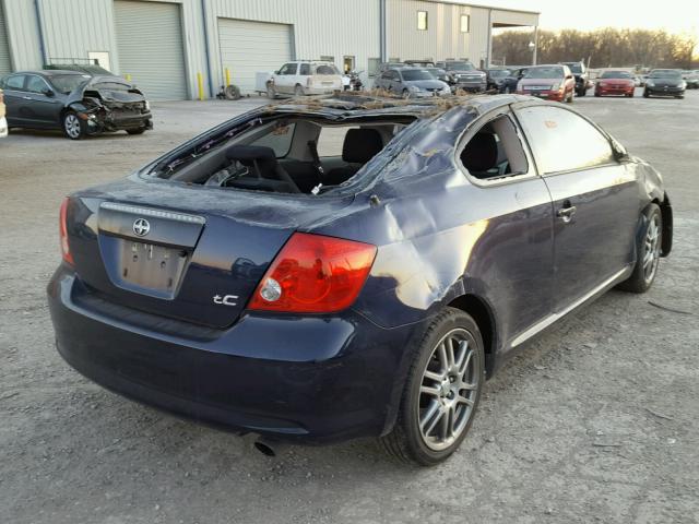 JTKDE177170144820 - 2007 TOYOTA SCION TC 蓝色 照片 4